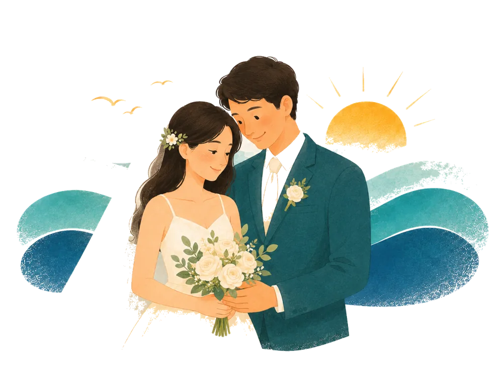 結婚新人